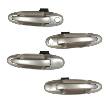 Set of 4PCS Outside Door Handle For 4Q2 Desert Sand Mica Toyota Tundra Sequoia