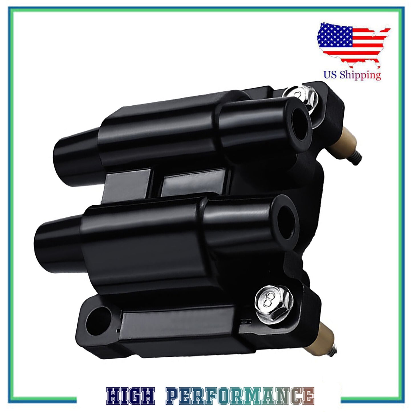 New Ignition Coil For UF625 5C1765 C1708 22433AA590 Subaru Forester Impreza 2.5L