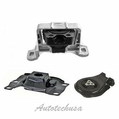 M094 Moteur & Trans Montage Set 3PCS Pour 04-09 Mazda 3 2.3L 4403 4405 4404