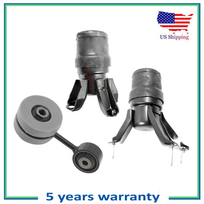 3PCS 7238 7241 7219 Moteur Montage Polyuréthane Pour Toyota Camry Solara 2.2L