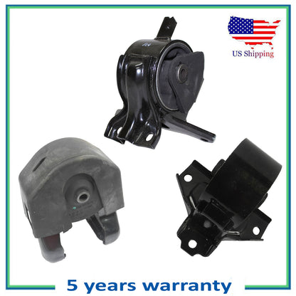 7162 7168 7157 Engine Motor & Trans Mount For 09-10 Hyundai Sonata GLS 2.4L