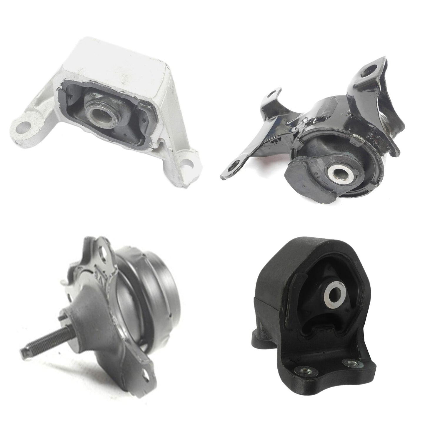 Engine Motor & Trans Mount Manual Set 4 For 02-06 CR-V 2.4L 4504 4528 4549 6596