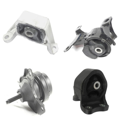 Engine Motor & Trans Mount Manual Set 4 For 02-06 CR-V 2.4L 4504 4528 4549 6596