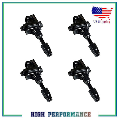 UF282 5C1171 C1122 306404 Allumage Bobine Set 4PCS Pour 1997-2001 Infiniti Q45