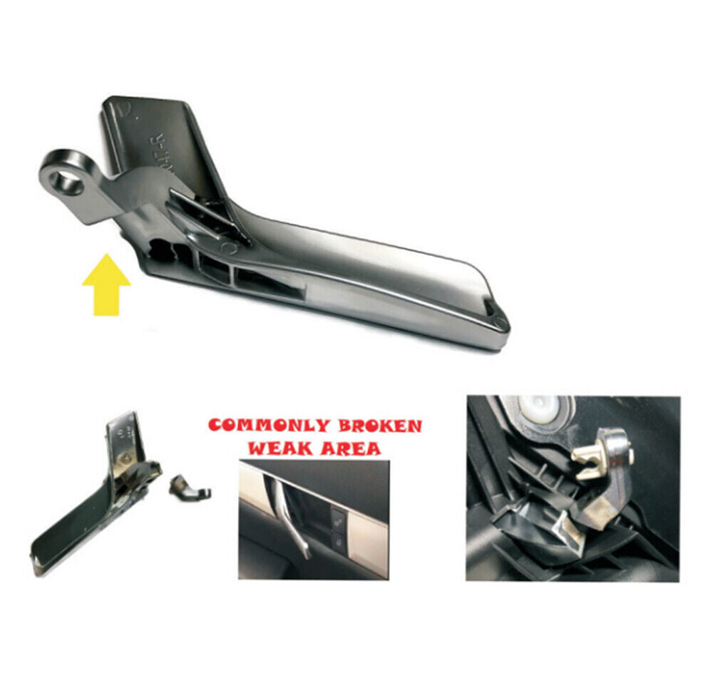 Reinforced Left &Right Interior Door Handle Repair Kit For Benz W204 X204 Chrome