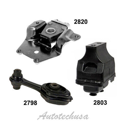 M930 Motor & Trans Mount 3PCS For 95-02 Cavalier Sunfire 2.2L 2.3L 2.4L for Auto