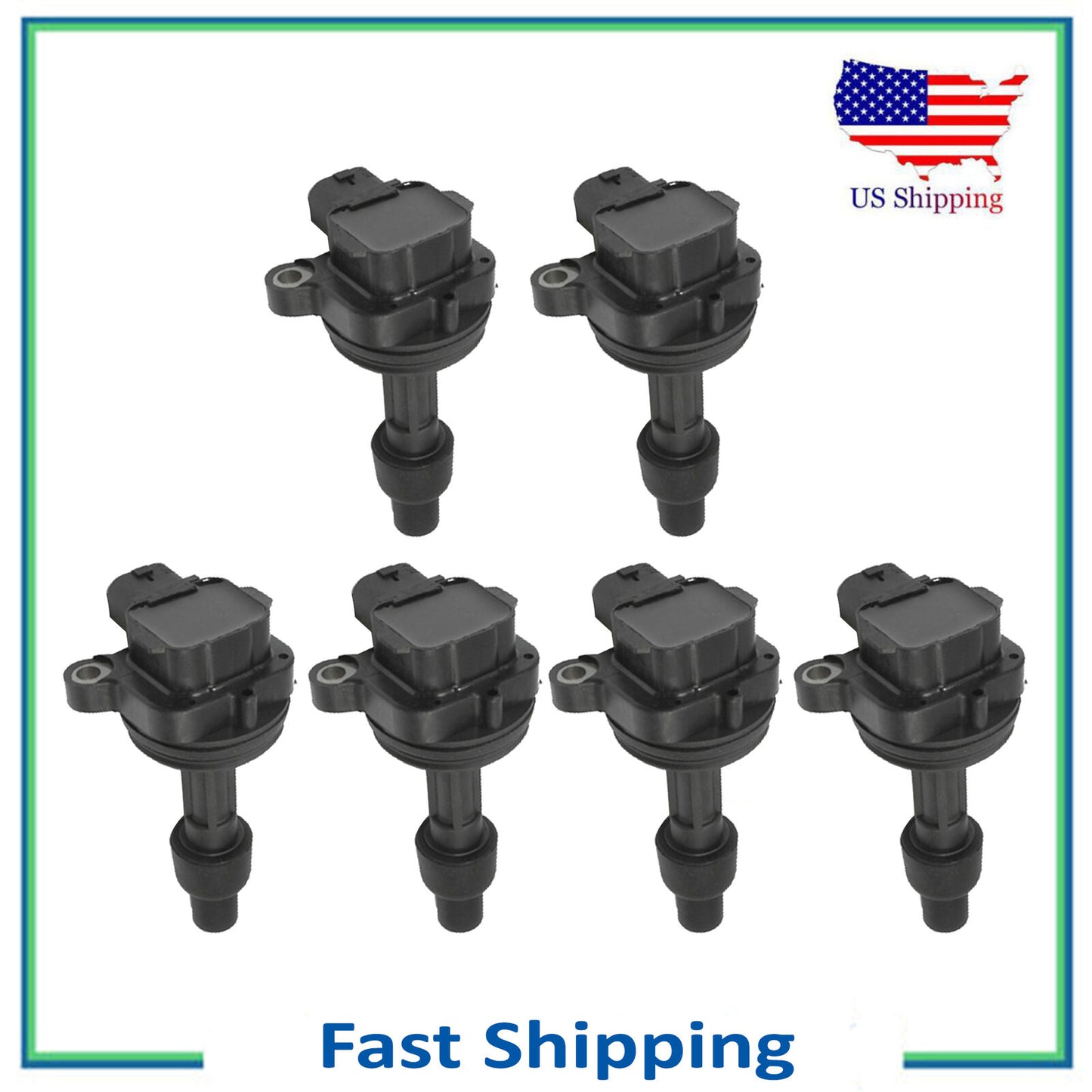 94-98 For Volvo 960 S90 V90 Ignition Coil B319 6 SET OF 6 IC115 1275971