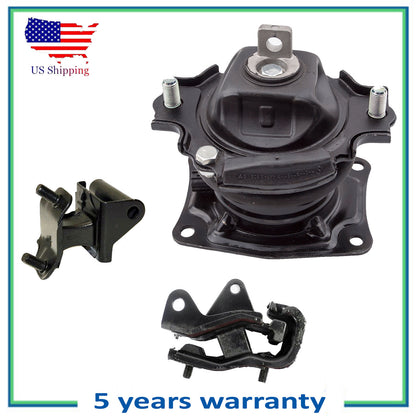3PCS 65026EL 4558 4557 i-VTEC Motor & Trans Mount For 2007 Honda Odyssey 3.5L