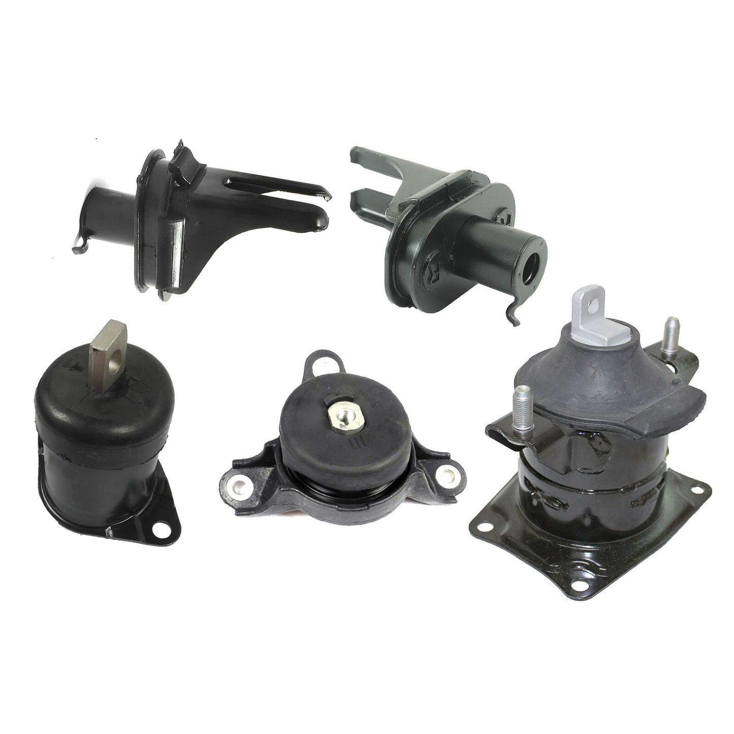 Juego 5PCS Nuevo Motor & Manual Trans Montaje Para 08-12 Honda Accord 3.5L Coupe