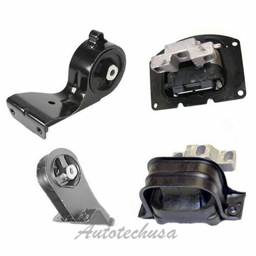 M535 Motor & Trans Montaje Para 98-00 Chrysler Cirrus 2.4 2.5L Completo Set 4PCS