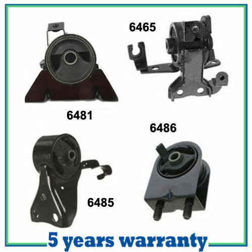 M102 Engine Motor & Trans Mount Set 4 PCS For 99-00 Mazda Protege 1.8L Manual