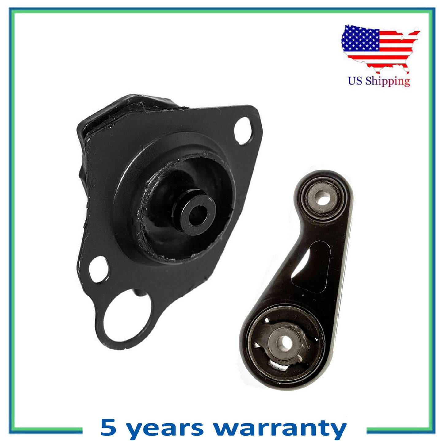 Torque Strut & Trans Mount For 2004-2009 Toyota Prius 1.5L 4246 4248 Set 2PCS