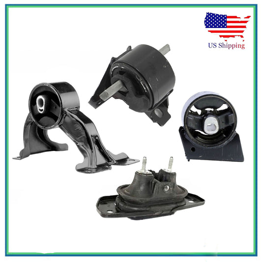 4 PCS Engine Motor & Trans Mount For Dodge Journey Chrysler 200 Avenger 3.6L