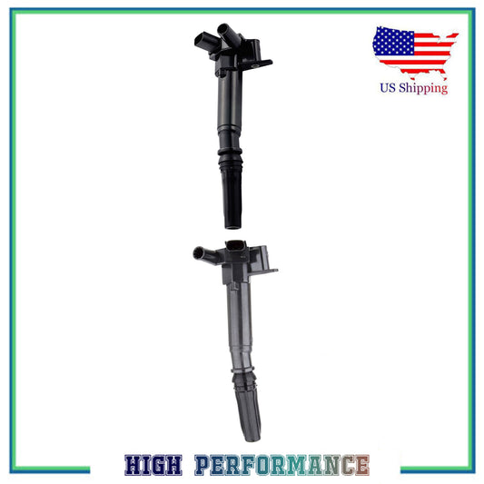 Set Pair UF639 DG526 LH & UF631 DG525 RH Ignition Coil For 10-14 Ford F-150 6.2L