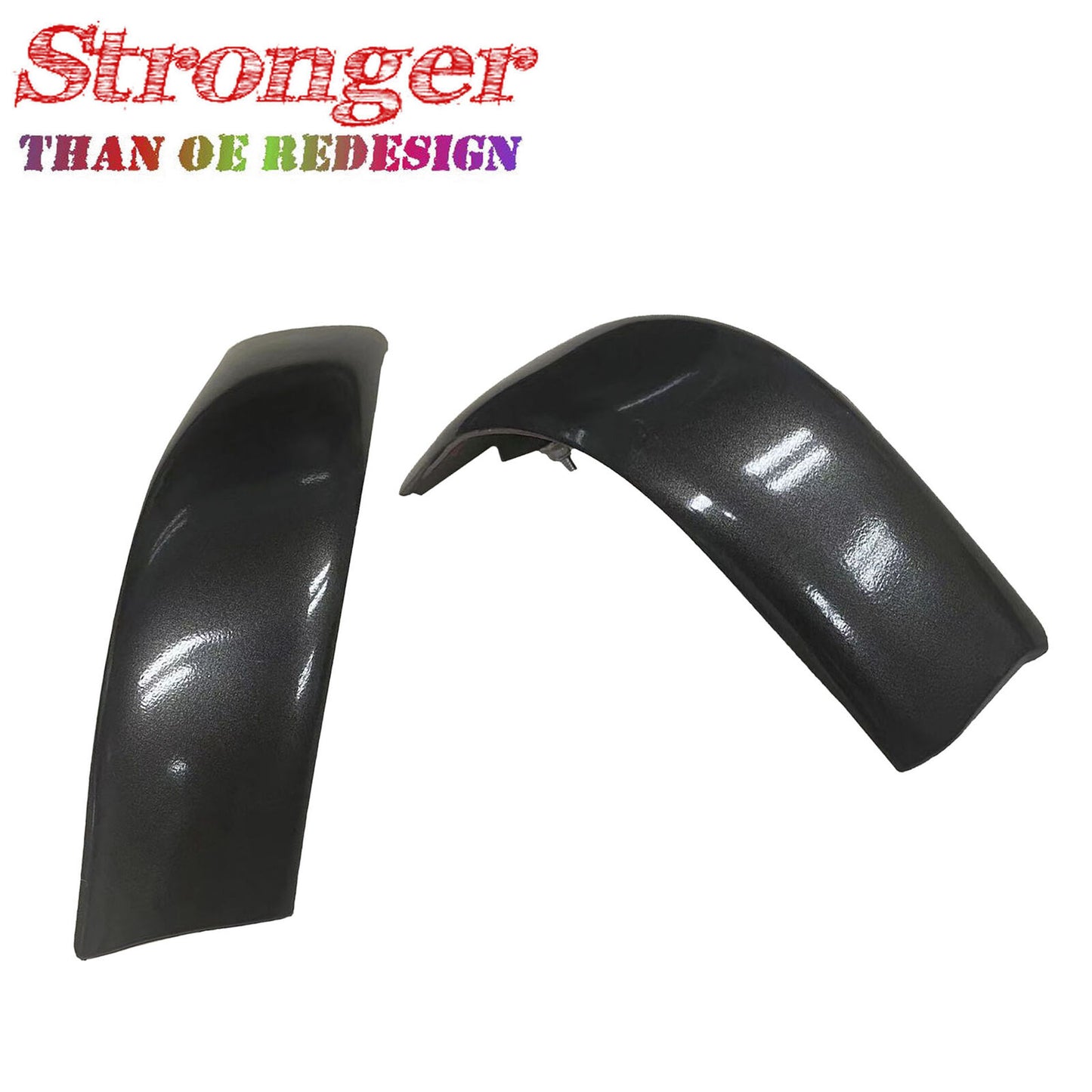 Pair UPGRADED Roof Corner Molding Trim For 08-16 Ford Super Duty Earth Metallic