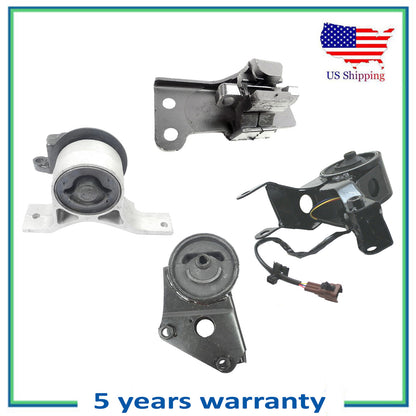 Set 4PCS Moteur & Transmission Montage Pour 2003-2007 Nissan Murano 3.5L 4WD