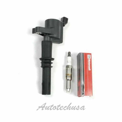 Ford Lincoln Mercury Ignition Coil set of 1 DG511 spark plug SP515 IC028 B255