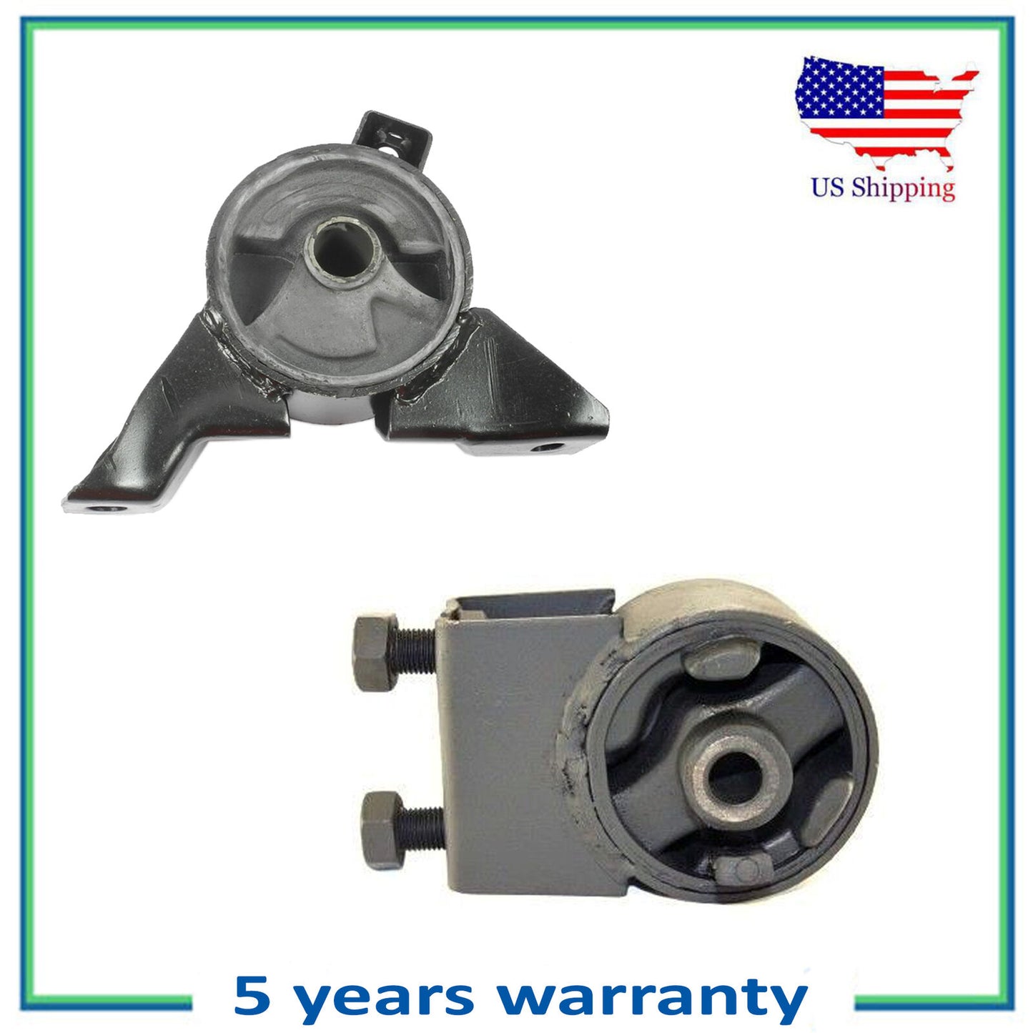 6457 4401 Trans Engine Motor Mount For 2000 2002 Mazda 626 LX Sedan 2.0L