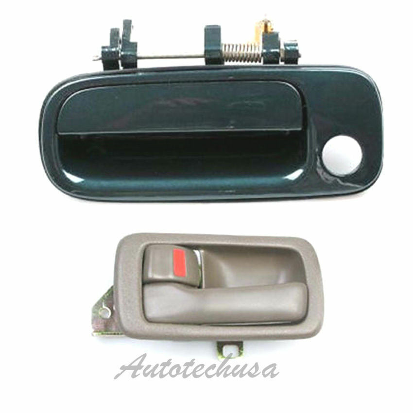 92-96 Per Toyota Camry Porta Manico Anteriore L Esterno Verde 6M Marrone DS411