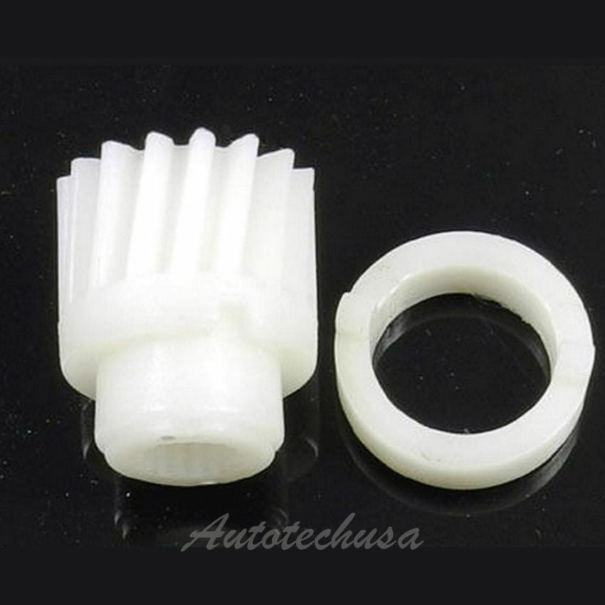 G001 Puissance Siège Piste Rail Gear Réparation Kit 2pcs For Nissan 350Z 370Z 19