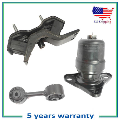 3PCS Engine Motor & Trans Mount For 1992-1996 Toyota Camry 2.2L 6277 6235 6256