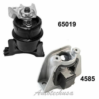 2PCS Set 06-11 Pour Honda Civic 1.3L Hybrid Moteur & Trans Montage 4585 65019
