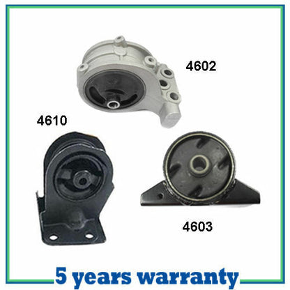 M599 Coupe Motor Montaje Juego 3PCS Para 2001-2005 Chrysler Sebring 2.4L Nuevo