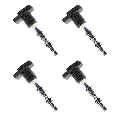 UF521 C1463 Ignition Coil Set 4 PCS For 04-06 Volkswagen Phaeton Touareg 4.2L