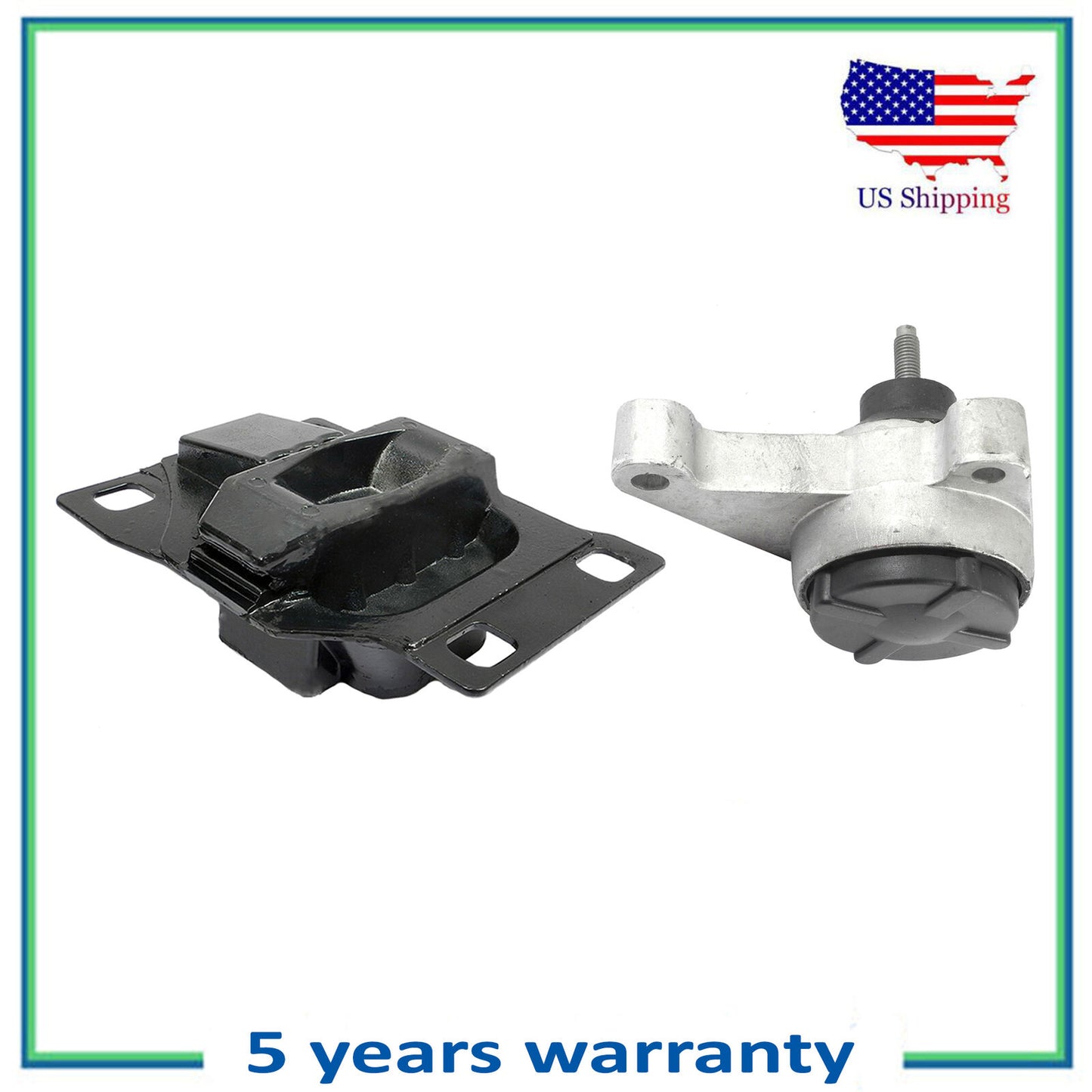 2PCS Engine Motor & Trans Mount For 2002-2003 Ford Focus SVT 2.0L 3085 2986