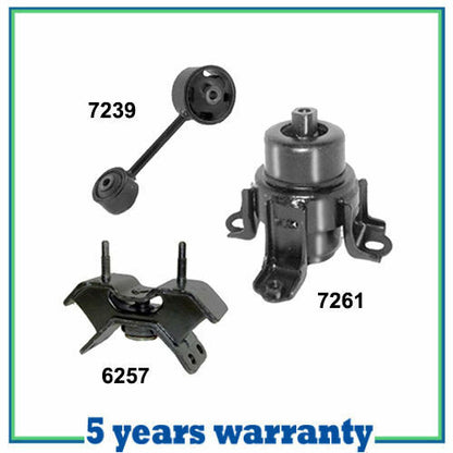 M543 Motore & Trans Montante Set 3PCS Per 1997-2001 Toyota Camry 3.0L W/ Auto