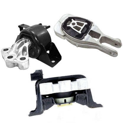 Set 3pcs Engine Motor & Manual Trans Mount For 2012-2020 Chevrolet Sonic 1.4L