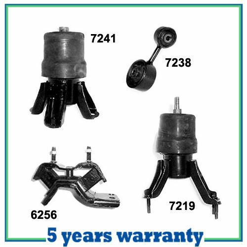 M201 Engine Motor & Trans Mount For 97-01 Toyota Camry 2.2L Set 4 PCS for Auto