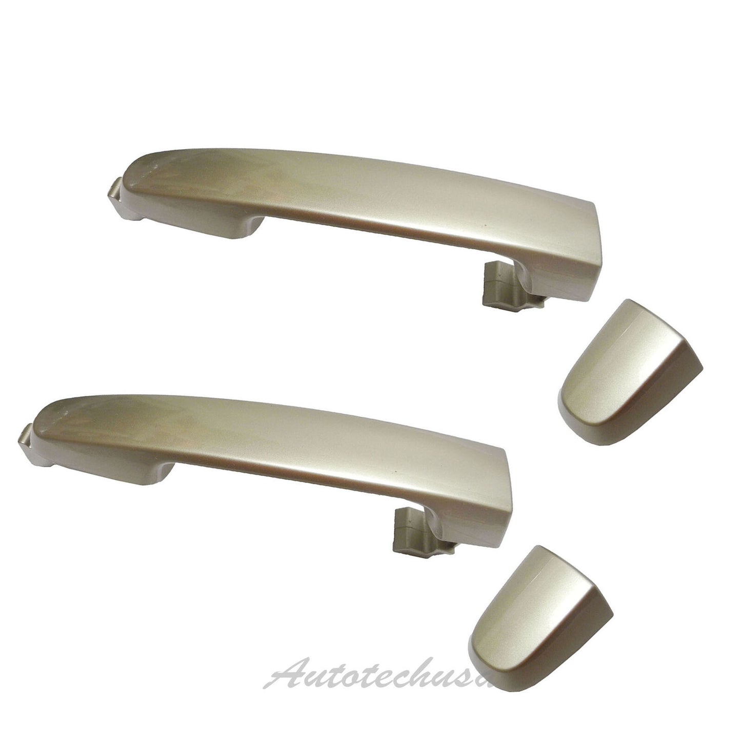 Rear Outer Door Handle For 02-06 Camry Desert Sand Mica 4Q2 W/O Keyhole DS529