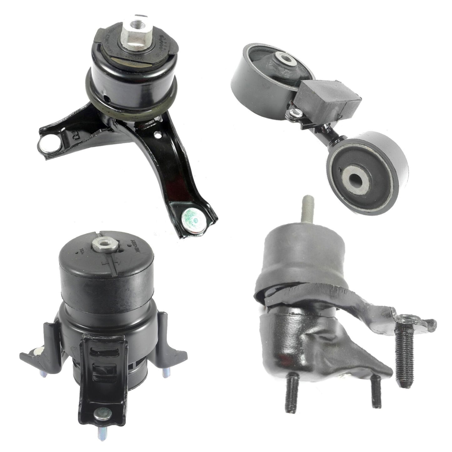 Set 4PCS Engine Motor & Auto Trans Mount Japan Built For 07-09 Toyota Camry 2.4L