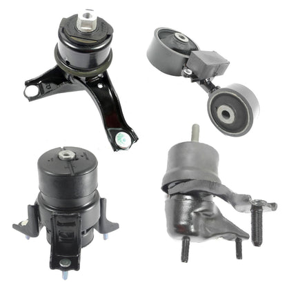 Set 4PCS Engine Motor & Auto Trans Mount Japan Built For 07-09 Toyota Camry 2.4L