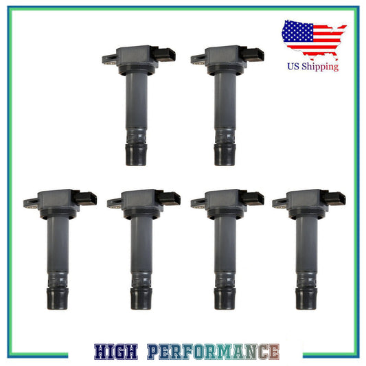 UF574 5C1779 52-2134 8687939 Ignition Coil 6PCS For 05-2011 Volvo S80 XC90 4.4L