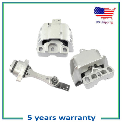 3PCS Motore & Trans Montante Per 99-04 VW Jetta 2.8L 6936 6935 6930 Manuale