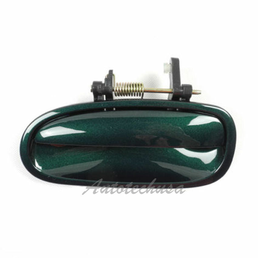 96-00 For HONDA CIVIC Rear Left G95P Clover Green Pearl Outside Door Handle