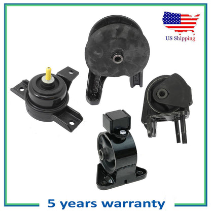 Set 4 Engine Motor & Trans Mount For Hyundai Santa Fe Kia Sorento 2.4L 3.5L 2WD