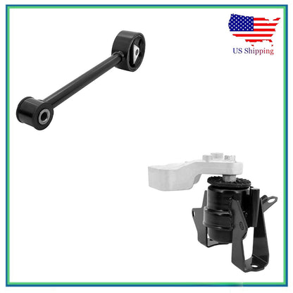 2PCS Droit Moteur & Couple Amortisseur Montage Pour 14-22 Mitsubishi Mirage 1.2L