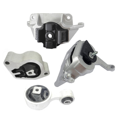 MotorKing For 07-12 Nissan Altima 3.5L Engine Motor & Trans Mount Set 4 PCS