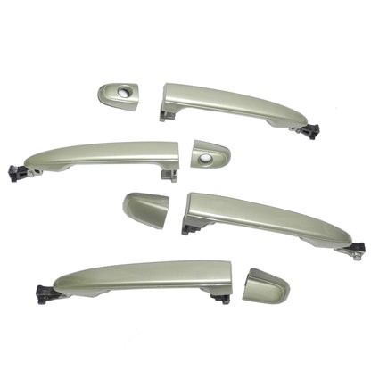 Front & Rear Outer Door Handle Set For 04-10 Toyota Sienna Silver Pine Mica 6U0