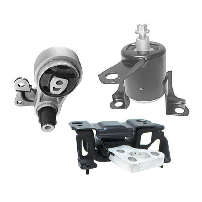 Juego 3PCS Motor & MT Manual Trans Montaje Para 2014-2019 Ford Fiesta 1.6L