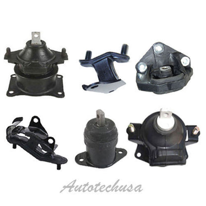 M061 Engine Motor & Trans Mount For 03-07 Honda Accord 3.0L 6PCS for Auto Trans