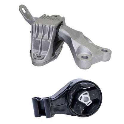 2PCS Rear & Upper Trans Mount For Auto. For 2012-2015 2017 Chevrolet Cruze 1.4L