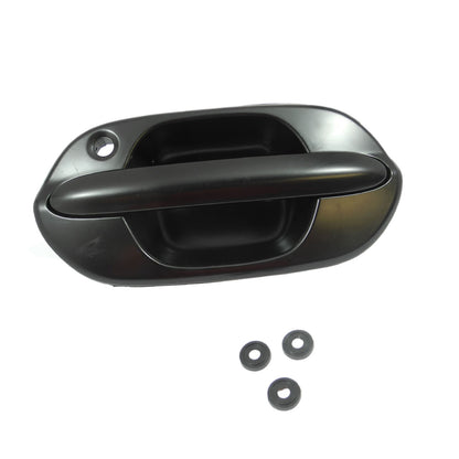 Front Pair Outside Door Handle 2PCS Set For 03-04 Honda Odyssey Texture Black
