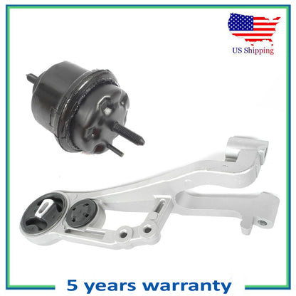 2PCS Engine Motor & Trans Mount For 2005-2007 Ford Freestyle 500 3.0L 3079 FM01