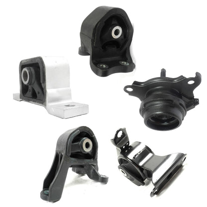 5PCS Set For 03-06 Honda Element 2.4L Auto Trans. Engine Motor & Trans Mount