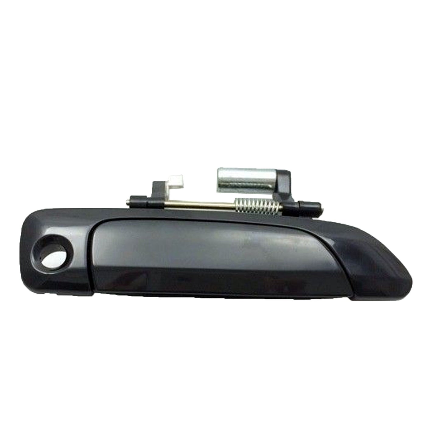 Front & Rear Outer Door Handle 4 PCS For 01-05 Honda Civic Smooth Black DS555