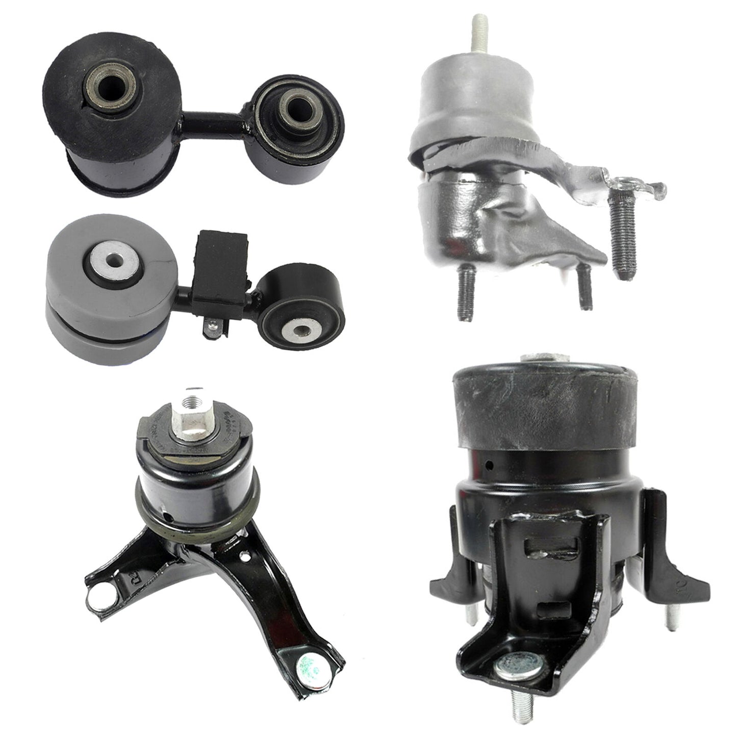 5PCS Engine Motor & Auto Trans Mount Polyurethane For 07 08 09 Toyota Camry 2.4L